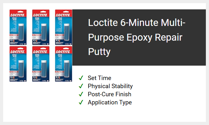 Loctite 6-Minute Multi-Purpose Epoxy Repair Putty
