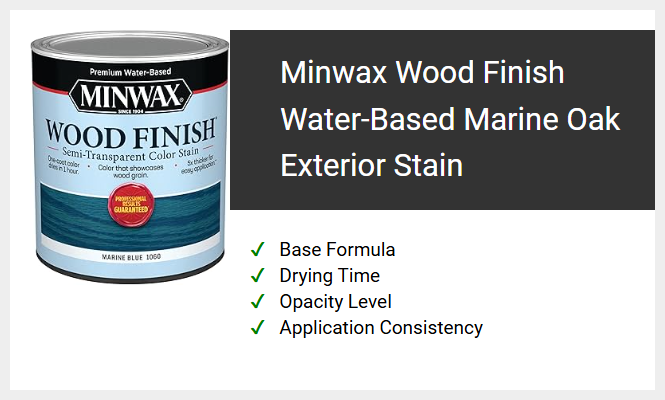 Minwax Wood Finish Water-Based Marine Oak Exterior Stain