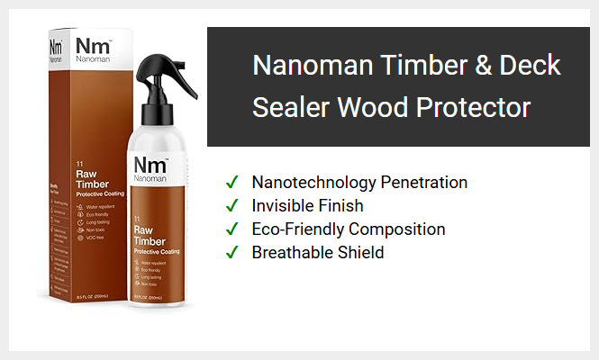 Nanoman Timber & Deck Sealer Wood Protector