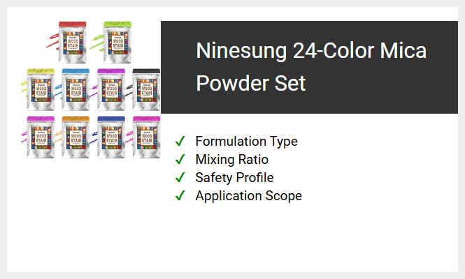 Ninesung 24-Color Mica Powder Set