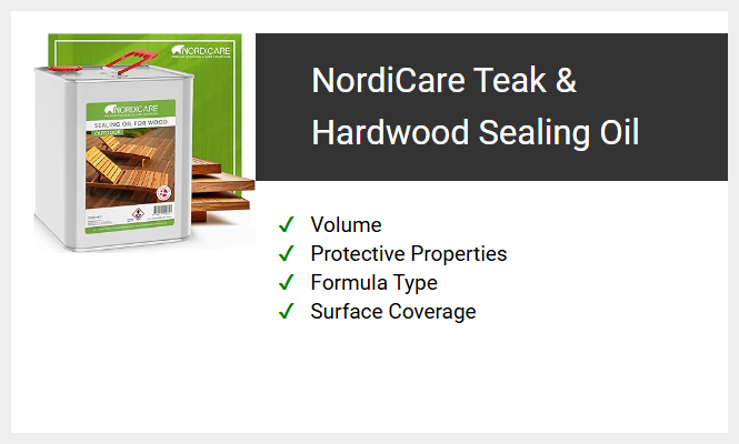 NordiCare Teak & Hardwood Sealing Oil