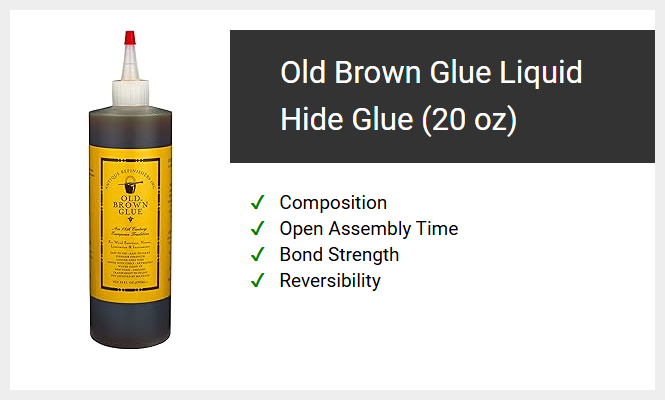 Old Brown Glue Liquid Hide Glue (20 oz)
