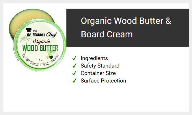Organic Wood Butter & Board Cream