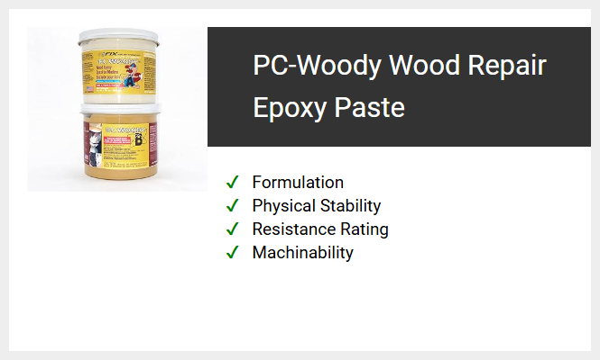 PC-Woody Wood Repair Epoxy Paste