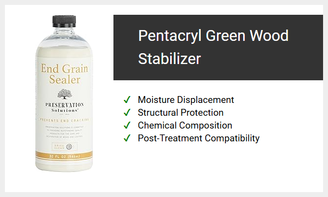 Pentacryl Green Wood Stabilizer