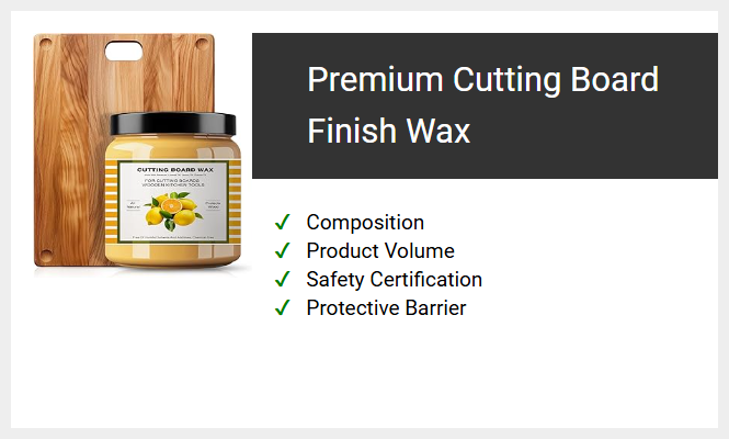 Premium Cutting Board Finish Wax
