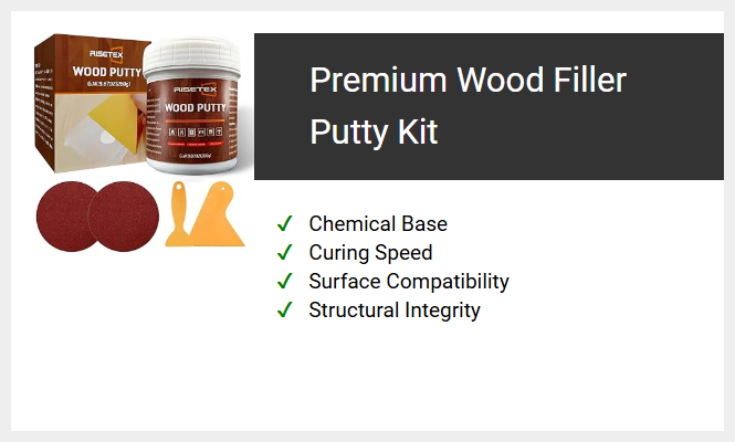 Premium Wood Filler Putty Kit