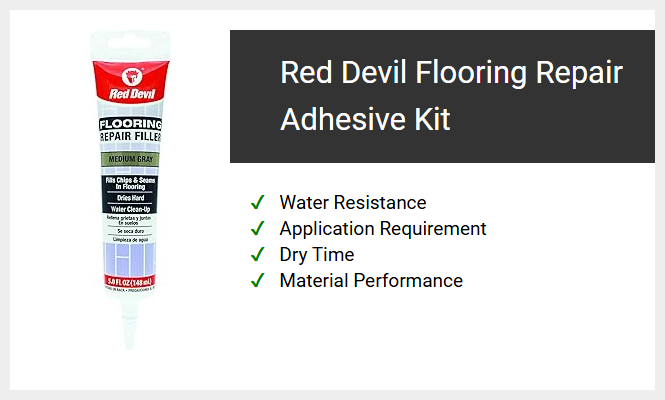 Red Devil Flooring Repair Adhesive Kit