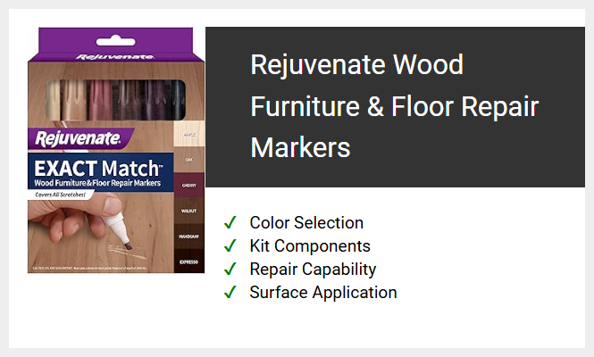 Rejuvenate Wood Furniture & Floor Repair Markers