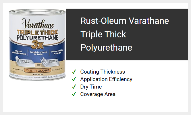 Rust-Oleum Varathane Triple Thick Polyurethane