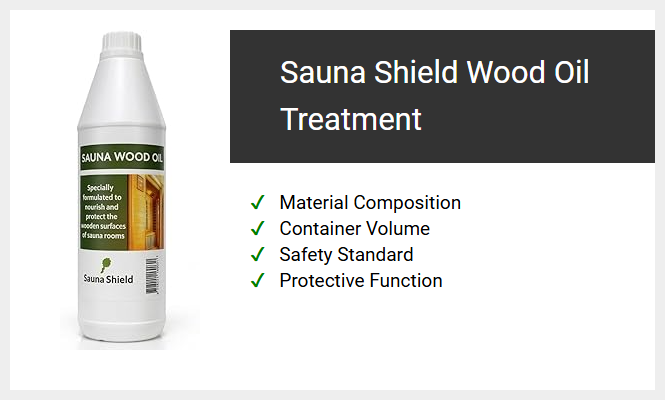 Sauna Shield Wood Oil Treatment