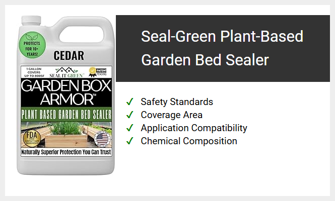 Seal-Green Plant-Based Garden Bed Sealer