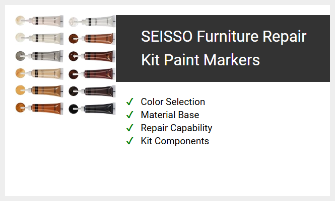 SEISSO Furniture Repair Kit Paint Markers
