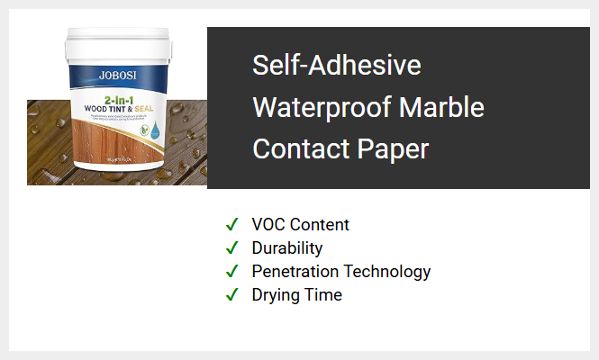Self-Adhesive Waterproof Marble Contact Paper