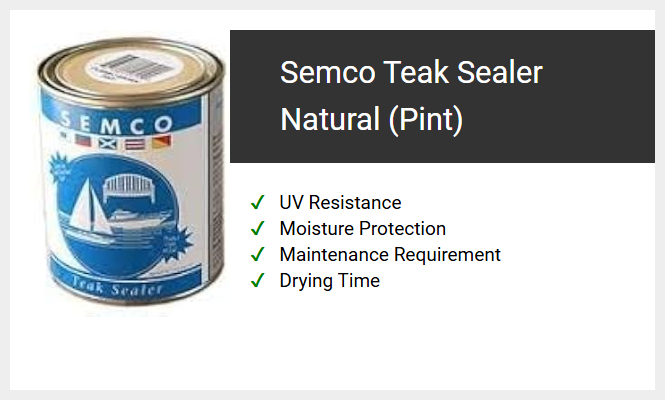 Semco Teak Sealer Natural (Pint)