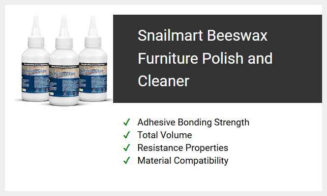 Snailmart Beeswax Furniture Polish and Cleaner