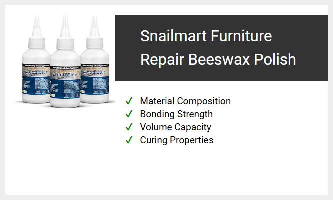 Snailmart Furniture Repair Beeswax Polish