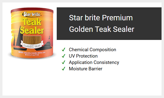 Star brite Premium Golden Teak Sealer