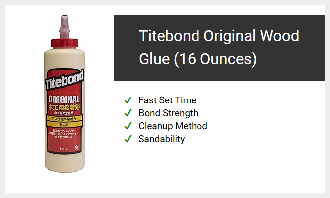 Titebond Original Wood Glue (16 Ounces)