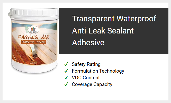 Transparent Waterproof Anti-Leak Sealant Adhesive