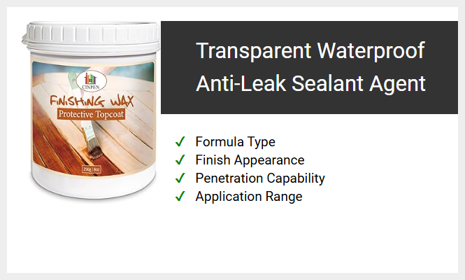Transparent Waterproof Anti-Leak Sealant Agent