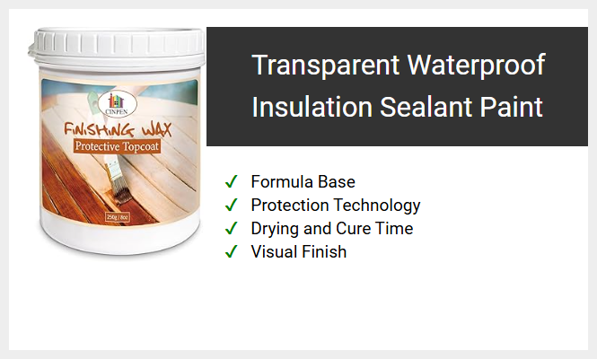 Transparent Waterproof Insulation Sealant Paint