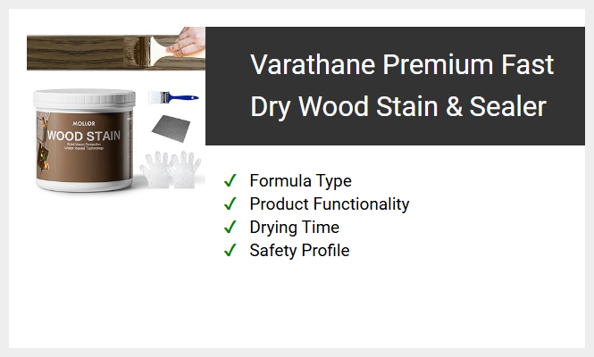 Varathane Premium Fast Dry Wood Stain & Sealer
