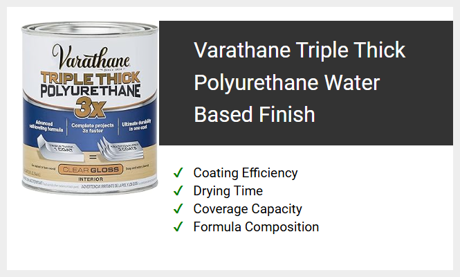 Varathane Triple Thick Polyurethane Water Based Finish