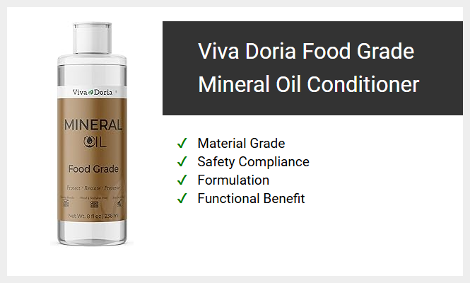 Viva Doria Food Grade Mineral Oil Conditioner