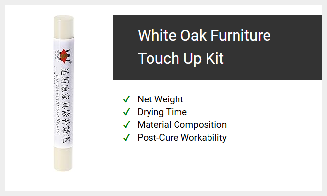 White Oak Furniture Touch Up Kit