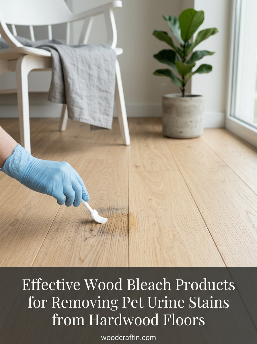 Effective Wood Bleach Products for Removing Pet Urine Stains from Hardwood Floors