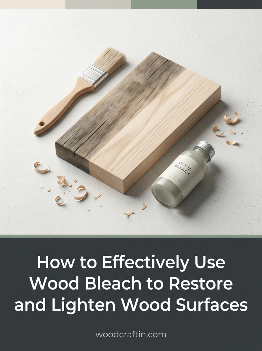 How to Effectively Use Wood Bleach to Restore and Lighten Wood Surfaces