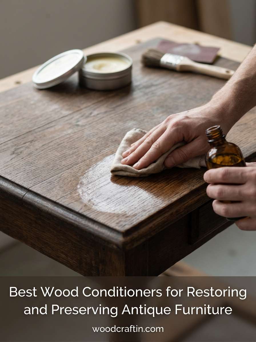Best Wood Conditioners for Restoring and Preserving Antique Furniture