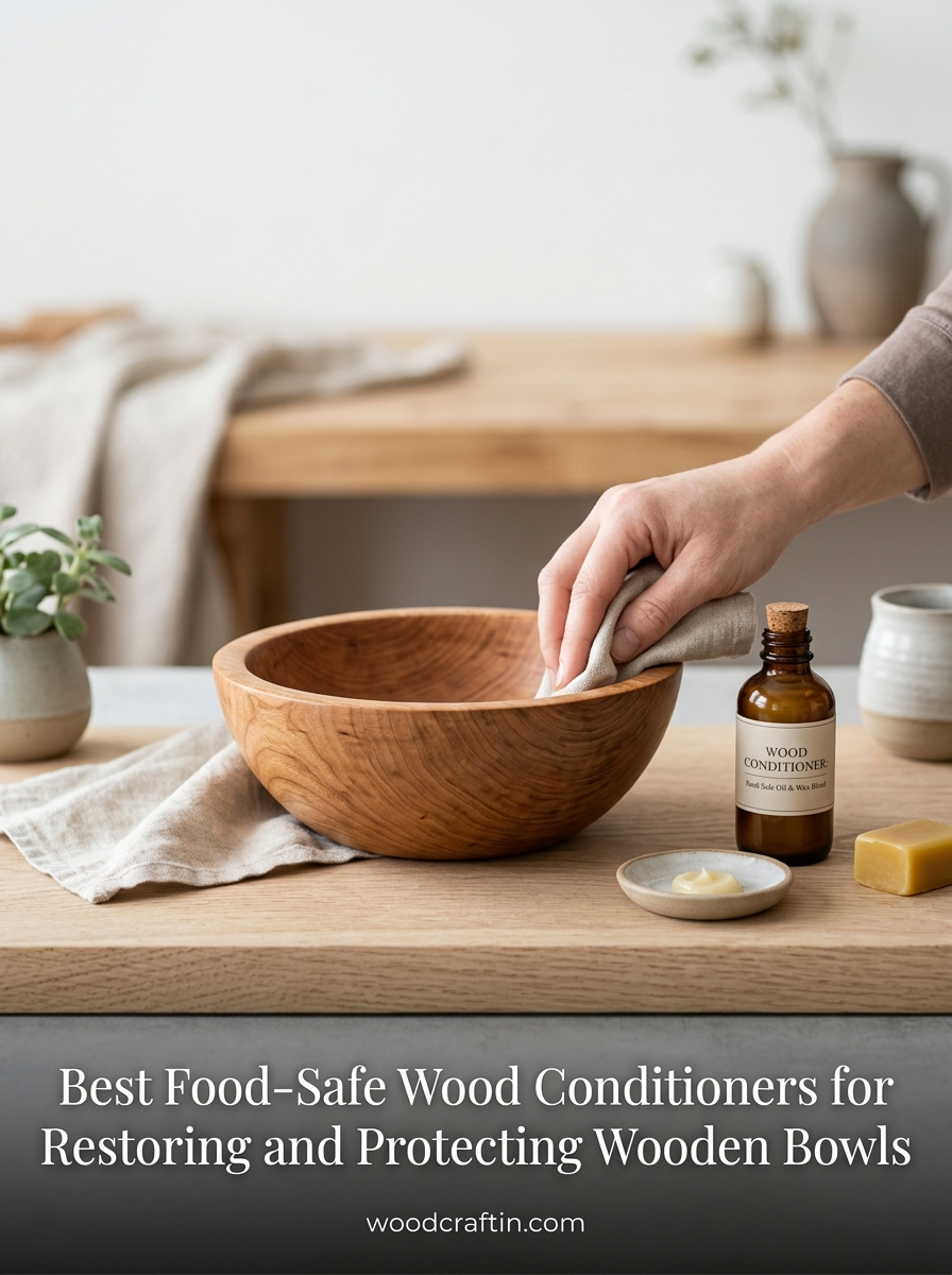 Best Food-Safe Wood Conditioners for Restoring and Protecting Wooden Bowls