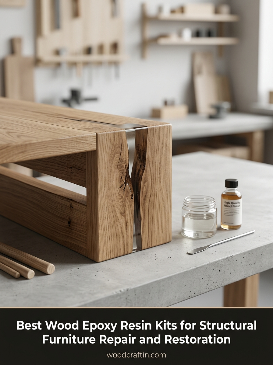 Best Wood Epoxy Resin Kits for Structural Furniture Repair and Restoration