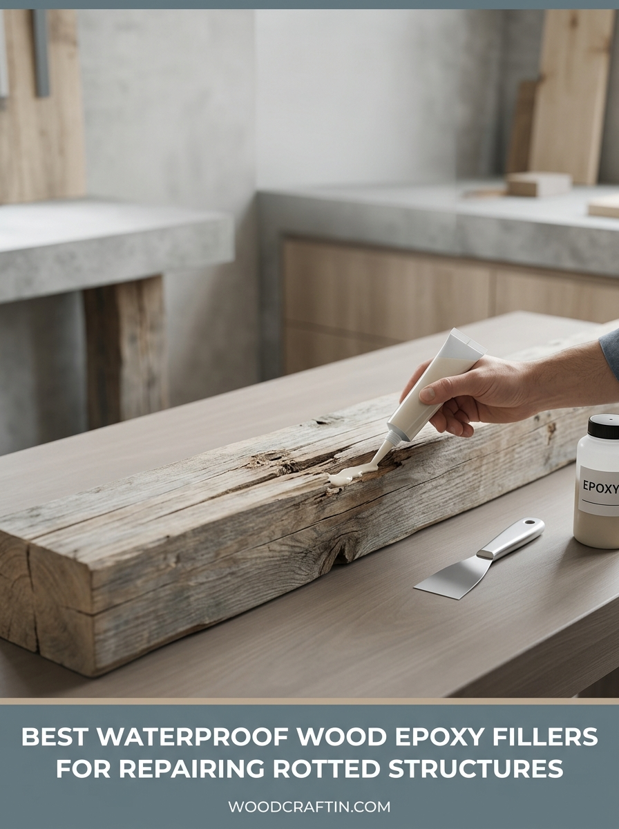 Best Waterproof Wood Epoxy Fillers for Repairing Rotted Structures