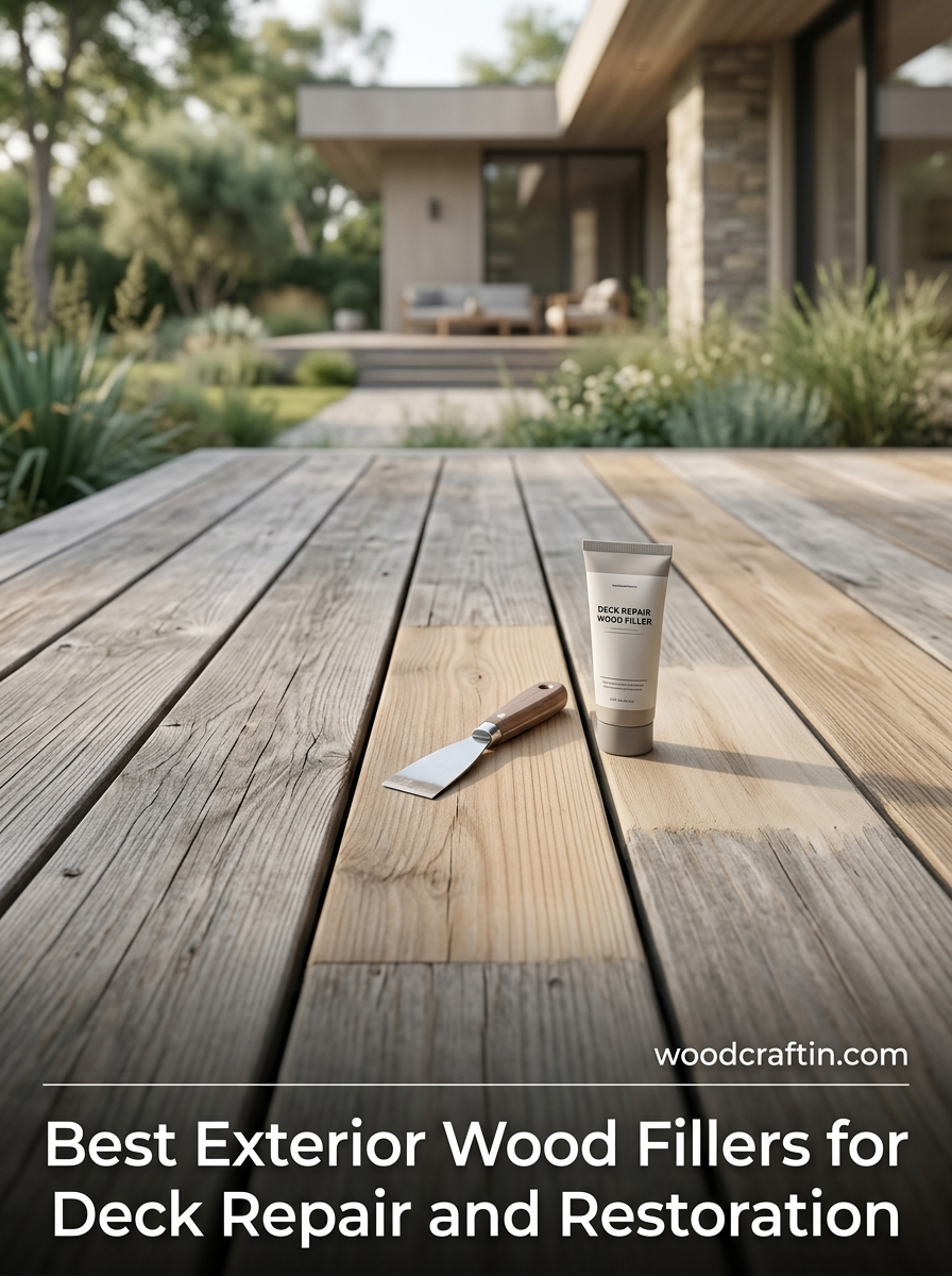 Best Exterior Wood Fillers for Deck Repair and Restoration