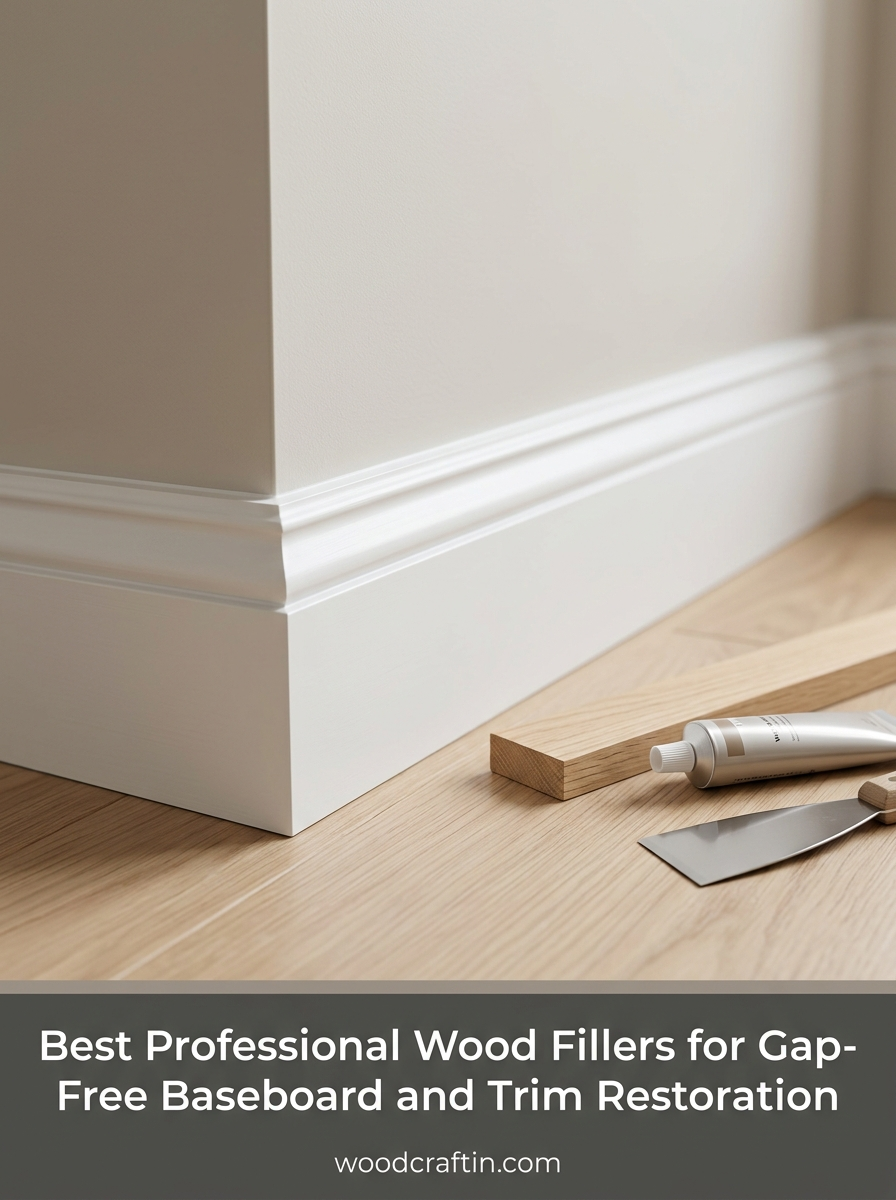 Best Professional Wood Fillers for Gap-Free Baseboard and Trim Restoration