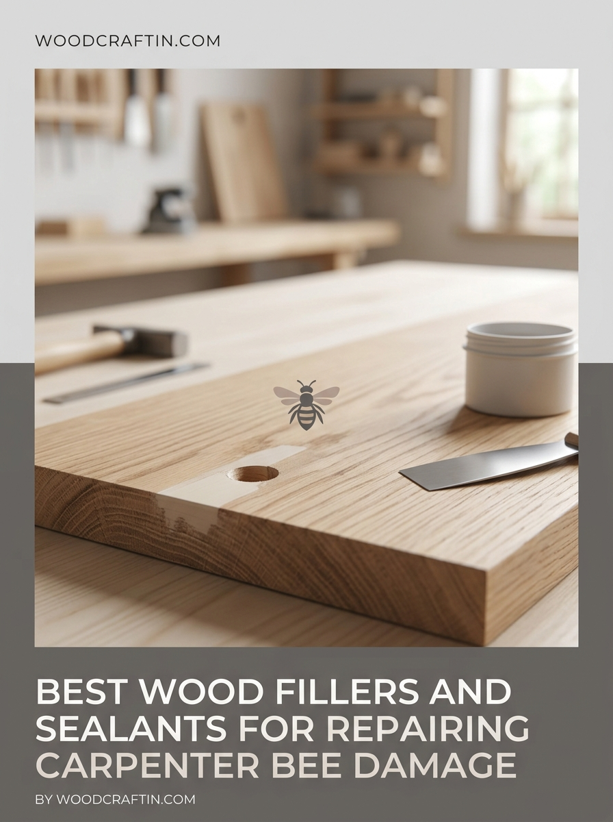 Best Wood Fillers and Sealants for Repairing Carpenter Bee Damage