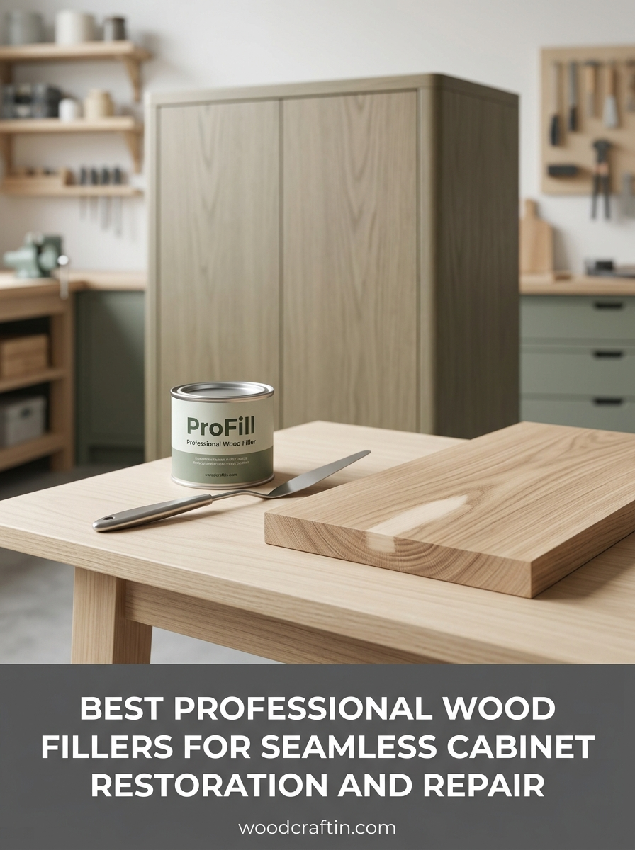 Best Professional Wood Fillers for Seamless Cabinet Restoration and Repair
