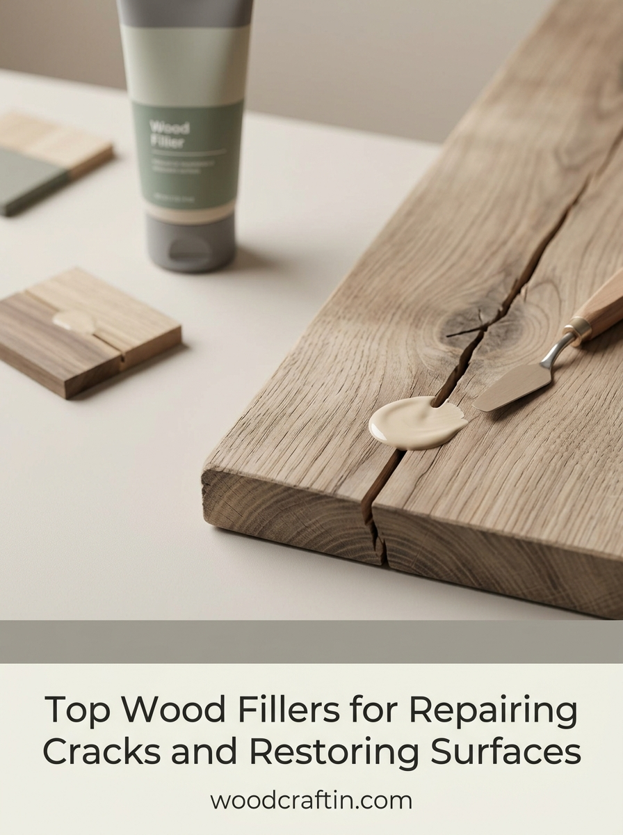 Top Wood Fillers for Repairing Cracks and Restoring Surfaces