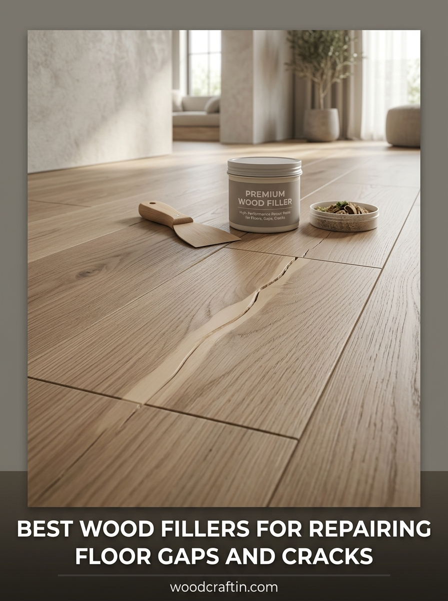 Best Wood Fillers for Repairing Floor Gaps and Cracks