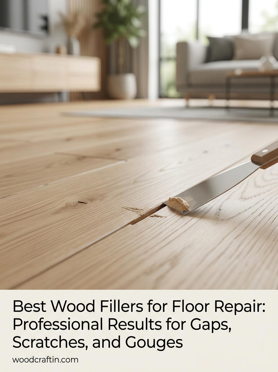 Best Wood Fillers for Floor Repair: Professional Results for Gaps, Scratches, and Gouges