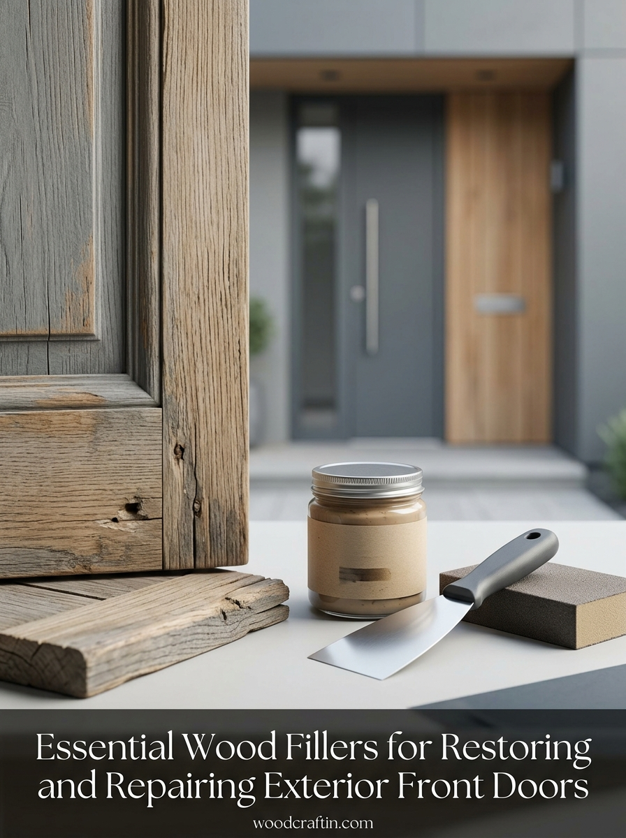 Essential Wood Fillers for Restoring and Repairing Exterior Front Doors
