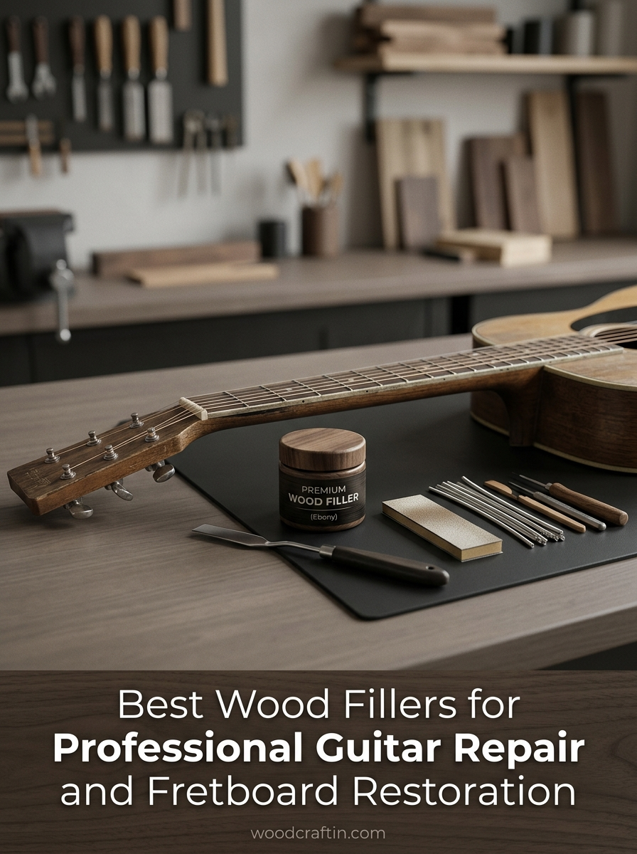 Best Wood Fillers for Professional Guitar Repair and Fretboard Restoration