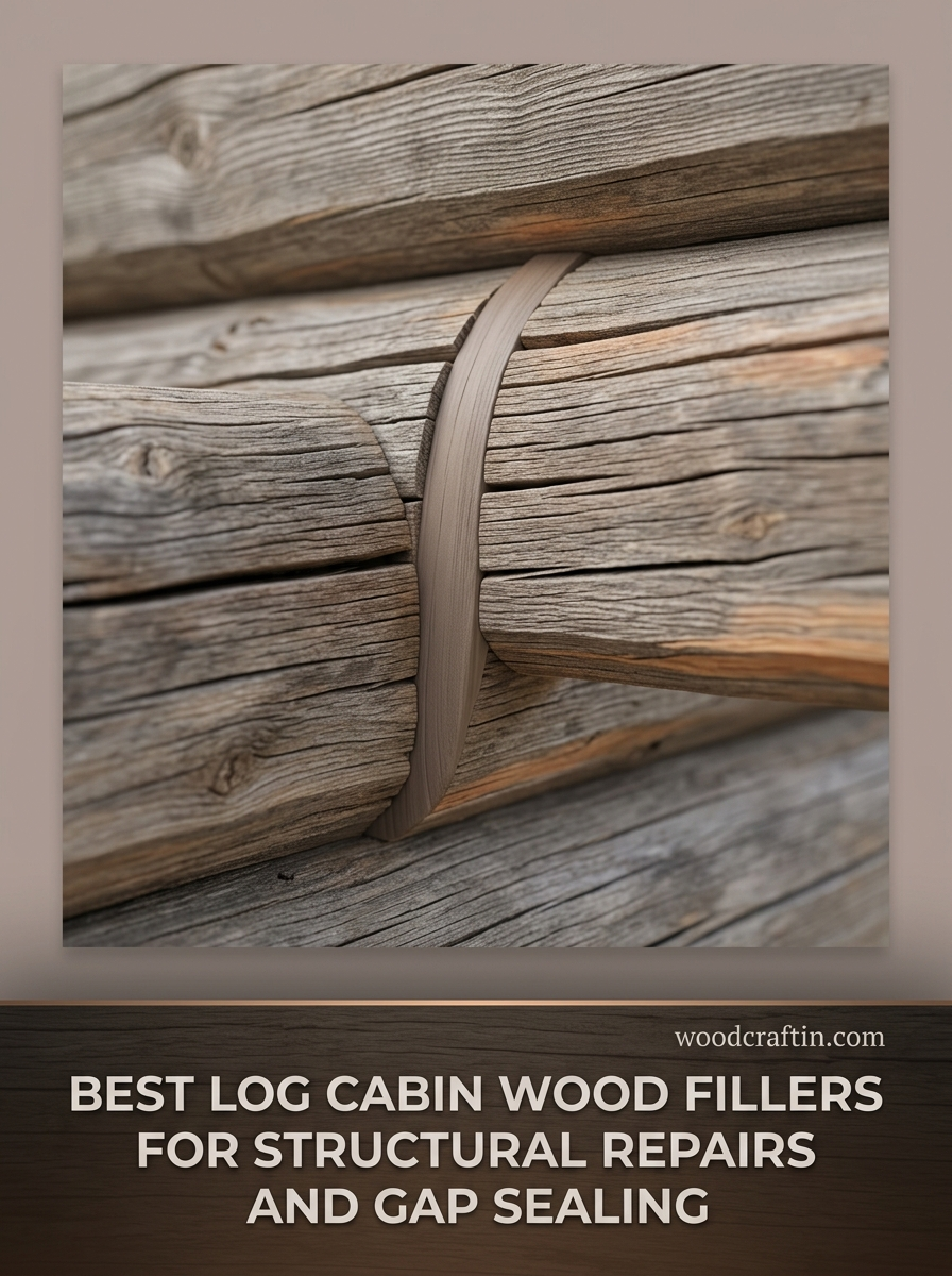 Best Log Cabin Wood Fillers for Structural Repairs and Gap Sealing