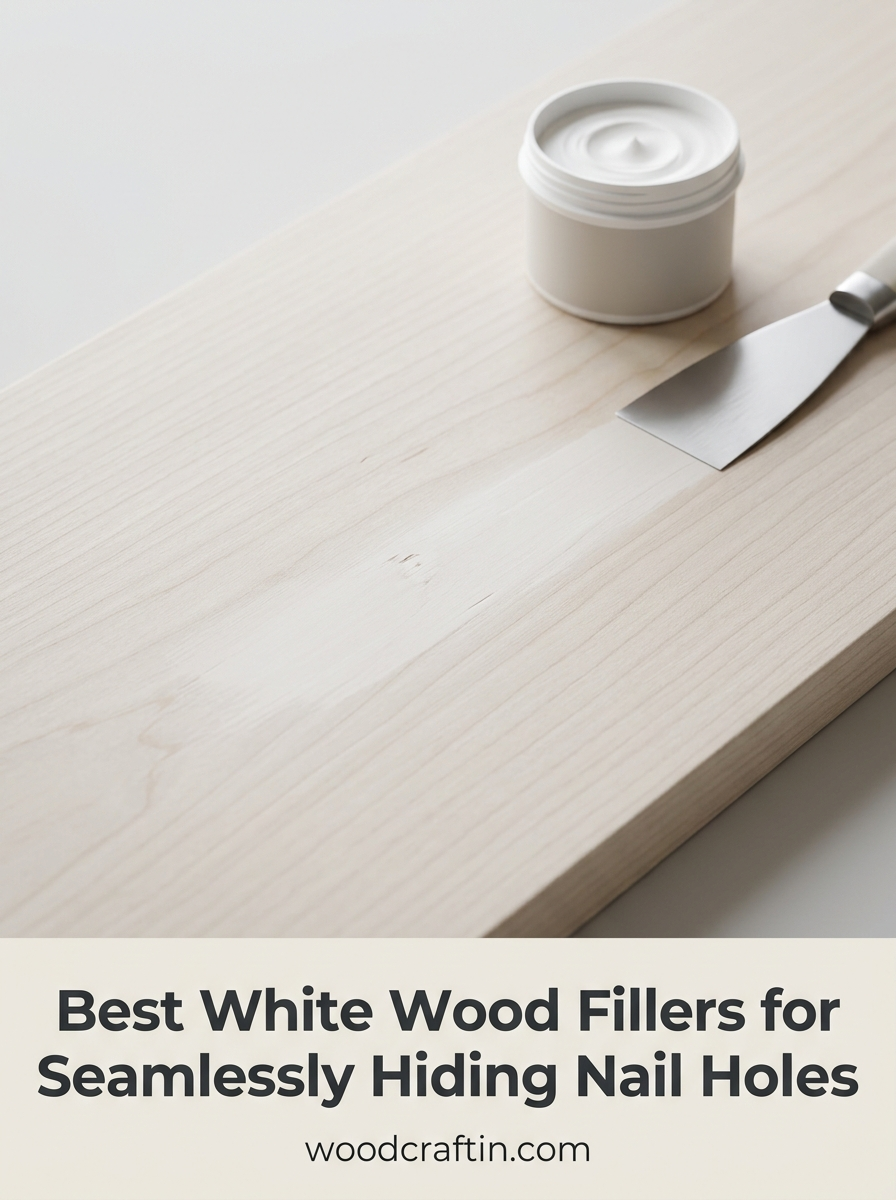 Best White Wood Fillers for Seamlessly Hiding Nail Holes
