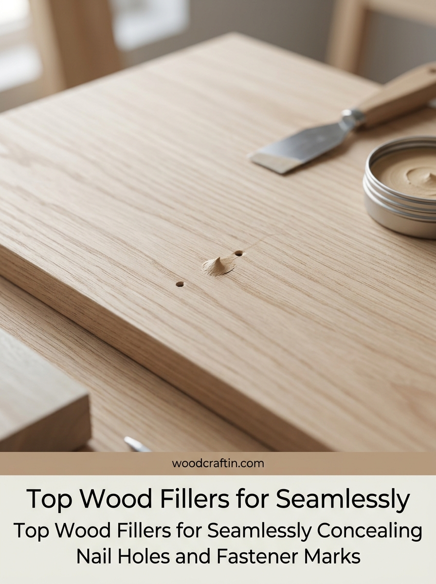 Top Wood Fillers for Seamlessly Concealing Nail Holes and Fastener Marks