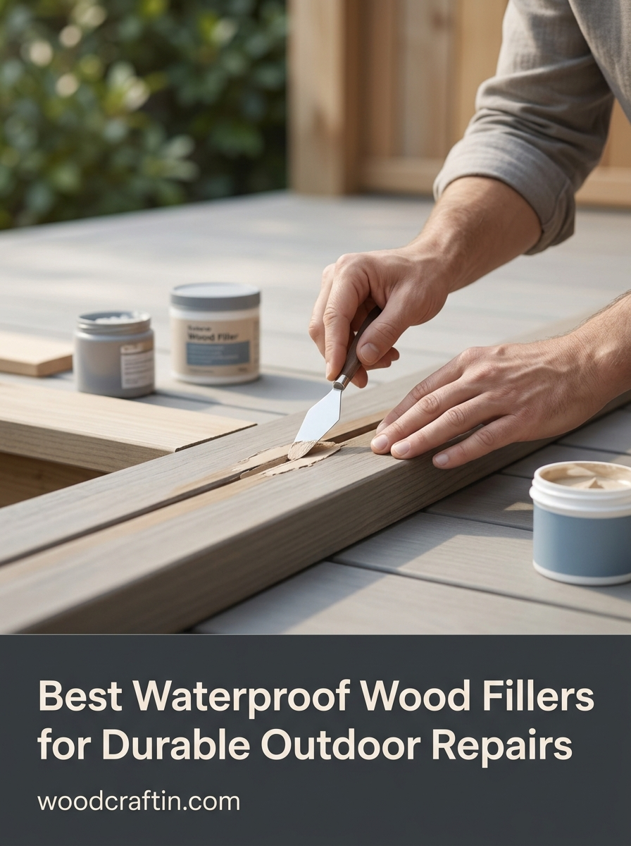 Best Waterproof Wood Fillers for Durable Outdoor Repairs