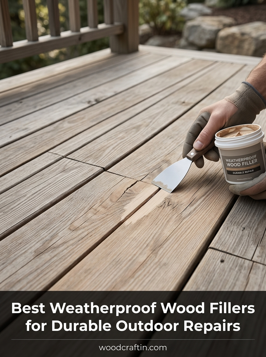 Best Weatherproof Wood Fillers for Durable Outdoor Repairs